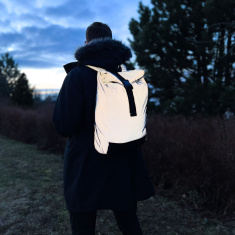 Vollreflektierender Rollrucksack Vollreflektierender Rollrucksack